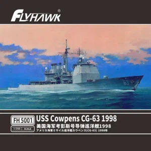 Flyhawk 1/350 FH5001 USS Cowpens CG-63 1998 - Imagen 1 de 3