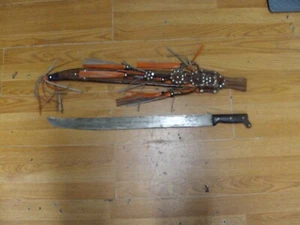 Vintage GAVILAN SA Columbia Incolma Machete No. J 01 Rooster Etching Blade S28 - Picture 1 of 6