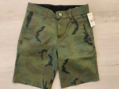 Boy's Volcom Stretch Shorts Camo Size 25 NEW - Image 1 of 3
