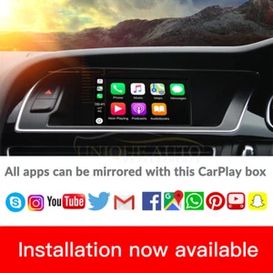 CARPLAY NAVIGAZIONE TELECAMERA RETROMARCIA INTERFACCIA AUDI A4 B8 w Front Camera - Bild 1 von 8