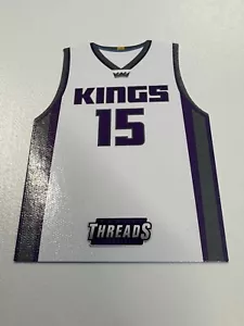 2016-17 Panini Threads Demarcus Cousins #37 die-cut Jersey Card - Picture 1 of 2