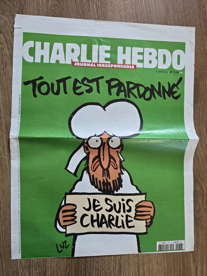CHARLIE HEBDO N° 1178 ( 14/01/2015 ) TOUT EST PARDONNE - Photo 1/1