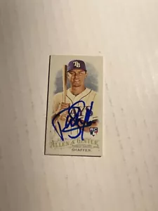 Tampa Bay Rays RICHIE SHAFFER Signed Card - Picture 1 of 1