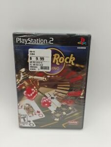 Hard Rock Casino (Sony PlayStation 2, 2006) PS2 GAME FACTORY SEALED WEAR READ