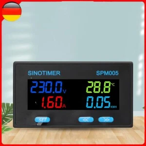 AC-Multifunktionsmessgerät, AC 60–300 V, Energiemessgerät, Tester für den Innenb - Bild 1 von 12