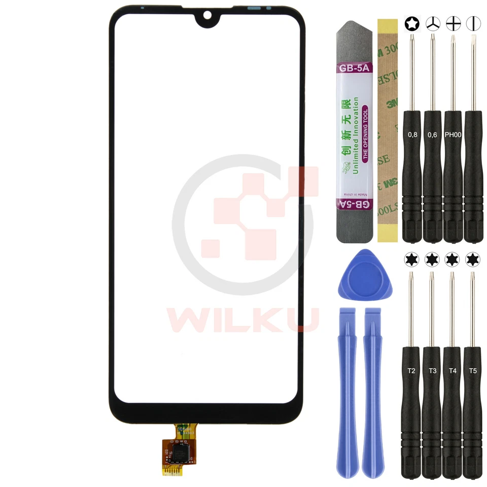 --- Digitizer für ZTE Blade 10 Vita Schwarz ● Display Touchscreen Scheibe Glas +Tool