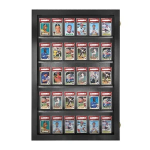 Card Display Case 35 Deep for Graded Cards/ Beckett - Picture 1 of 54