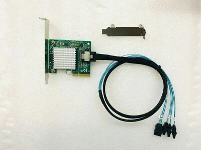 IBM H1110 = 9211-4i FW 9211-8i P20 IT Mode for ZFS FreeNAS unRAID 2* SFF SATA US - Image 1 of 4