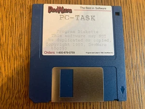 DEVWARE DEV WARE PC-TASK PROGRAMM AMIGA 3,5" ZOLL FLOPPY(S) GETESTET IN DER NÄHE NEUWERTIG - Bild 1 von 2