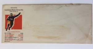 1935 LSU Football Schedule Envelope - Picture 1 of 2
