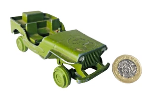 Toy Car Dinky US Jeep Army Meccano Metal Incomplete Vintage ra - Picture 1 of 8