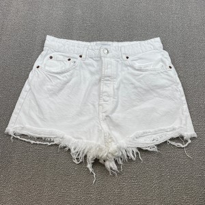 Zara White Solid Shorts for Women for sale | eBay