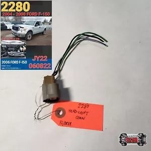 ⭐⭐CONECTOR FARO DELANTERO IZQUIERDO FORD F-150 2004-2008 OEM⭐⭐ - Imagen 1 de 2