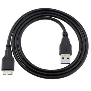 Super USB 3.0 Micro B Hard Drive Cable For Seagate WD Toshiba Camera 0.5M - Picture 1 of 4