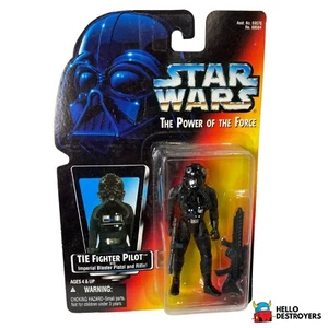Figura de acción Kenner Star Wars Power Of The Force Tie Fighter Pilot NUEVO - Imagen 1 de 2