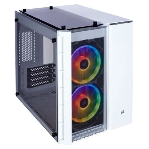 CORSAIR CRYSTAL BOX 280X CC-3011137-WW BOX VETRO TEMPERATO BIANCO - Immagine 1 di 1