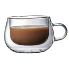 Cup Transparent Clear Double Wall Glass Cup Coffee Tea Cup Tea Drink Cups