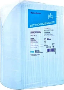Bettschutzeinlagen 2x25 Stück . 50 Stück DOMOTHERM 60CM X 90CM neu - Bild 1 von 1