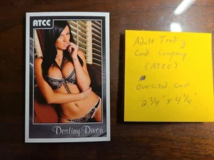Destiny Dixon Adult Trading Card Company (ATTC) 2011 oversized - Bild 1 von 2