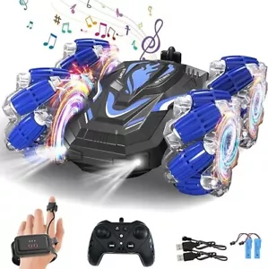NEW GESTURE SENSİNG RC STUNT CAR WİTH LİGHTS MUSİC, HAND GESTURE REMOTE CONTROL - Picture 1 of 6