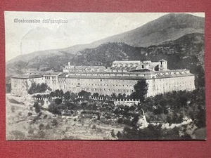 Cartolina - Montecassino dall'Aeroplano ( Frosinone ) - 1930 - Imagen 1 de 2