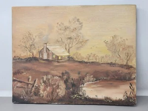 Konvolut 2 alte Ölgemälde signiert J. Williamson 1982 & Jo Williamson 1981 - Bild 1 von 14