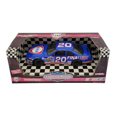 ERTL 1993 Bobby Hamilton #20 Fina Ford Thunderbird 1:18 Diecast NASCAR Foto 1 de 4