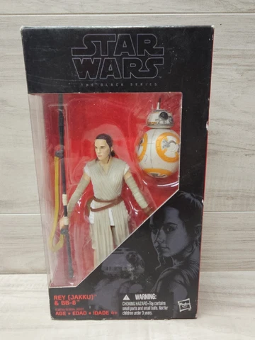 Hasbro Star Wars The Black Series 6-Inch Rey Jakku and BB-8 Action Figure Cover