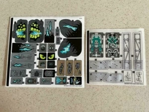 LEGO Halloween Hidden Side 70437 Mystery Castle STICKER SHEETS ONLY Rare - Picture 1 of 1
