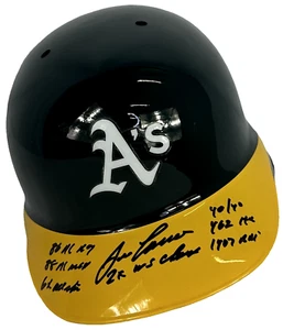 JOSE CANSECO SIGNIERTER SCHLAGHELM FULL SIZE (OAKLAND ATHLETICS) - JSA COA! - Bild 1 von 4