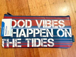 Studymate Large Pencil Case Blue Single Zip - Picture 1 of 2