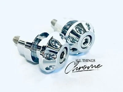 ZX-14R CHROME AFTERMARKET SWINGARM SPOOLS FOR 2012-2020 KAWASAKI NINJA ZX-14R Foto 1 de 4