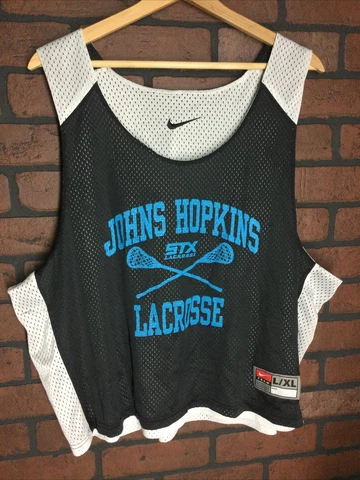 Size Large / XL Nike Johns Hopkins University Lacrosse Reversible Tank Top Shirt Cover