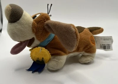 Disney Store Toby 9" Pelúcia Recheada Pequena Estampada O Grande Rato Detetive RARO - Imagem 1 de 4