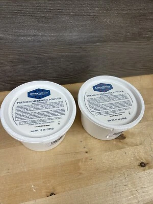 2 Pack Americolor Premium Meringue Powder 10oz Exp 09/28 - Image 1 of 2