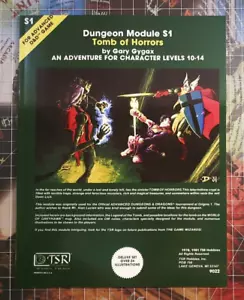 S1 Tomb of Horrors - Dungeons & Dragons - D&D - AD&D - Imagen 1 de 21