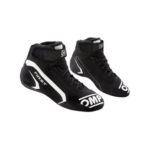 OMP FIRST MY21 Racing Shoes Black (FIA ) - EUR 42 - Picture 1 of 4