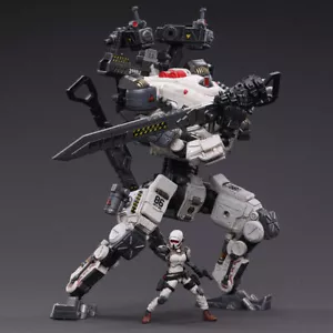 JOYTOY JT0593 GOD OF WAR 86 White Mecha 9" Robot & Pilot 1/25 Action Figure Toy - Picture 1 of 17