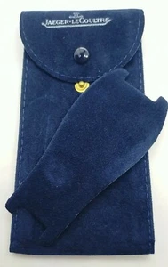 SACCHETTO PER OROLOGI JAEGER LE COULTRE VELLUTO 7X13.5mm CON PATTINA E BOTTONE - Imagen 1 de 2
