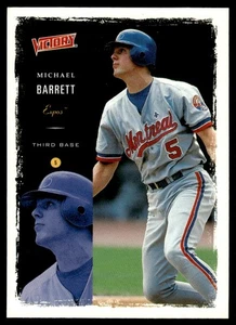 2000 Upper Deck Victory Michael Barrett Montreal Expos #127 - Picture 1 of 2
