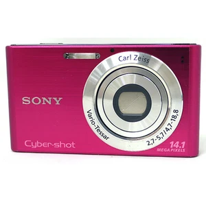Sony Cyber-shot DSC-W320 Pink 14.1MP Compact Digital Camera from JP【Near MINT】 - Picture 1 of 2