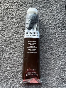 Winsor & Newton Winton Oil Colour , 200-ml Tube, Burnt Umber - Picture 1 of 2
