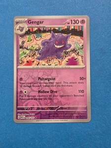 Gengar Reverse Holo NM 094/165 Scarlet & Violet 151 Pokemon Karte - Bild 1 von 2
