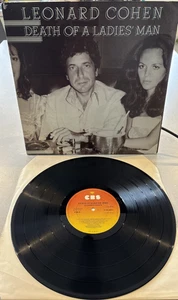 LEONARD COHEN - Death Of A Ladies' Man : 12" Lp Vinyl - CBS Records A1/B1 1977 - Picture 1 of 8