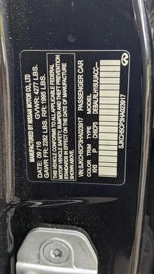 Guardabarros delantero derecho usado se adapta a: Infiniti QX30 2017 delantero derecho grado A Foto 1 de 4