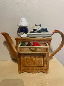 Southwest Ceramics Bedside Cabinet dresser Paul cardew Teapot Tea Council  - Picture 1 of 17
