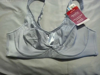 Sujetador azul Olga Signature Support 8221 sin cables *NUEVO* 38C Foto 1 de 2