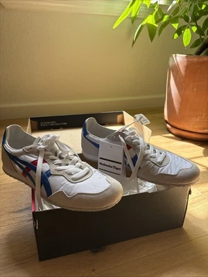 Onitsuka Tiger Serrano White/Directoire Blue Size 7 / US Women's 8.5 Men's - Image 1 of 4