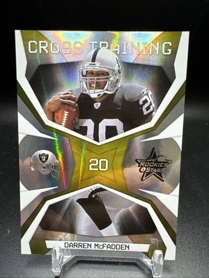 2008 Leaf Rookies & Stars Crosstraining Gold #CT-5 Darren Mcfadden /500 - Image 1 of 2