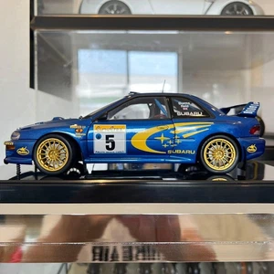 Kit modellino pressofuso Autoart 1/18 Subaru Impreza WRC 1999 Richard Burns - Foto 1 di 11